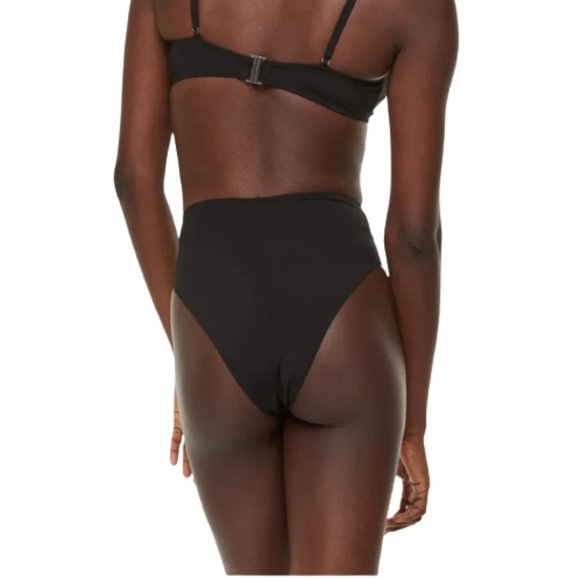 H&M High-Waisted Brazilian Bikini Bottom Sz 10 - Picture 2 of 5